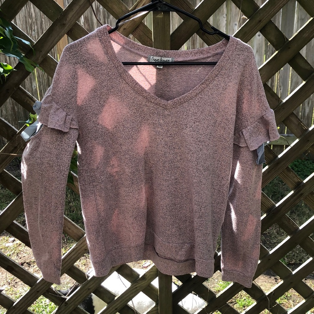 Pink longsleeve sweater